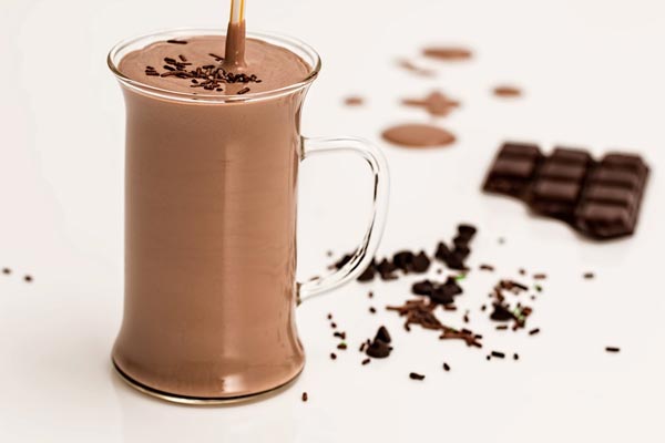 أفكار فطور صحي للأطفال عصير الشوكولاته